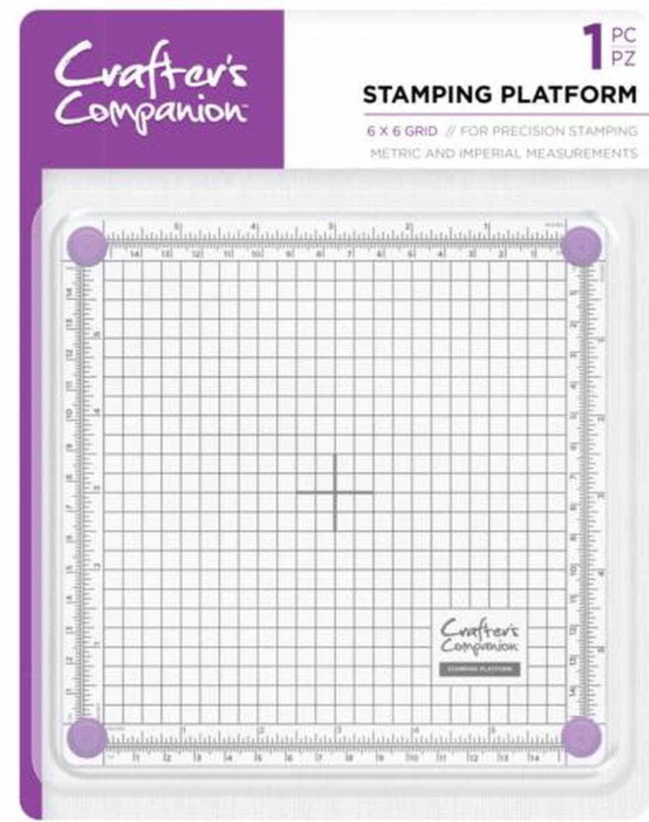 Crafters Companion Stempel platform - 6x6 inch (15x15 cm)